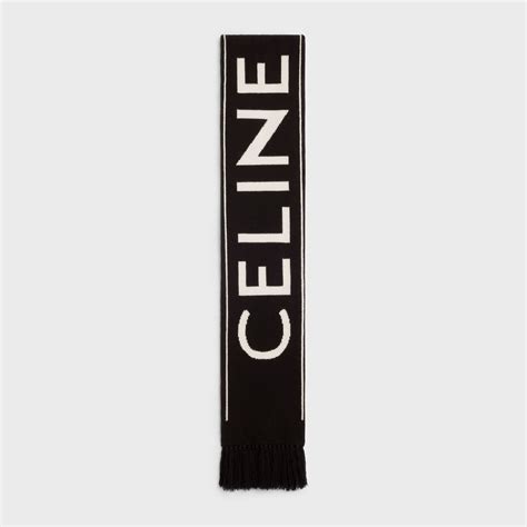 celine scarf wool.